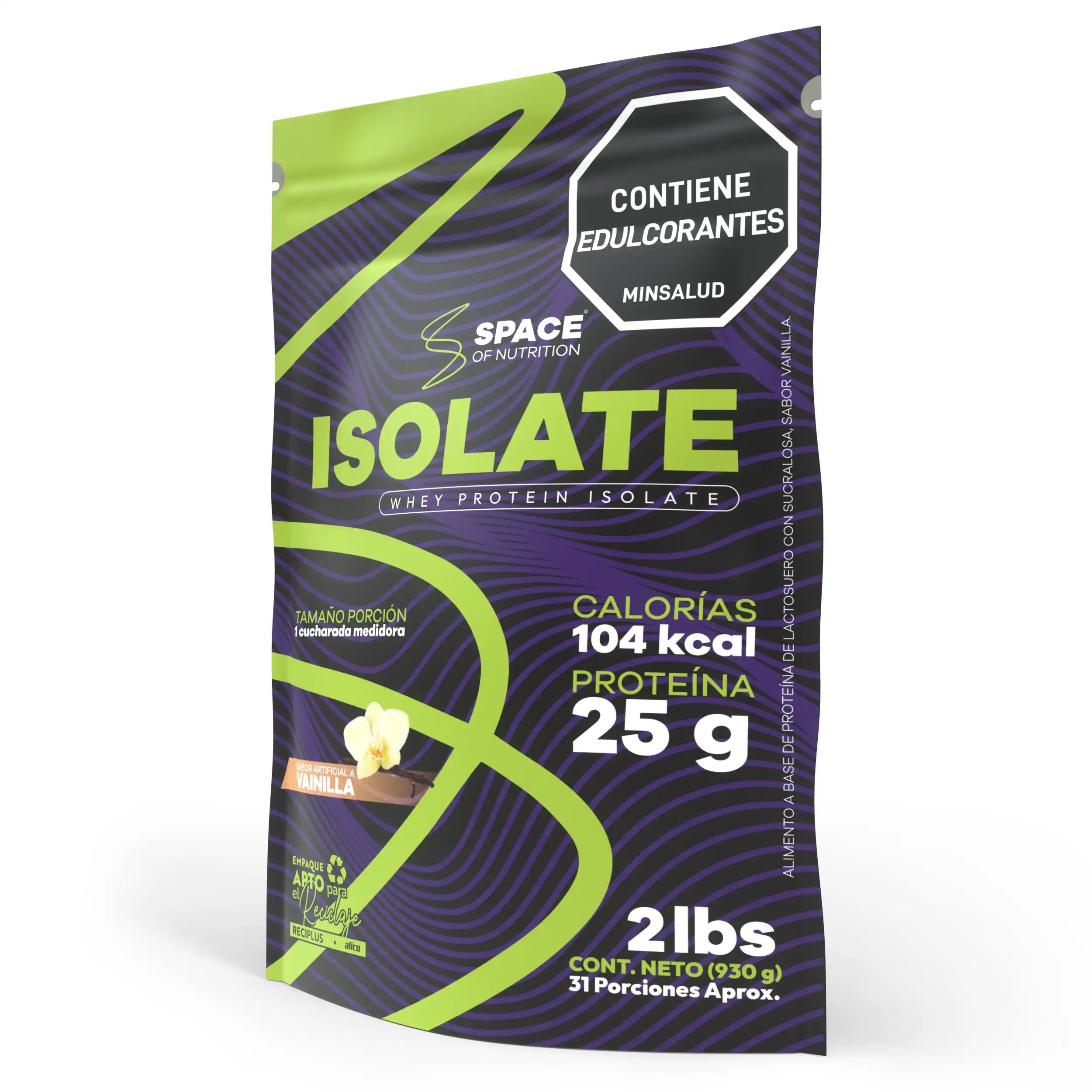 Proteína Aislada ISOLATE 2lb – Space of Nutrition