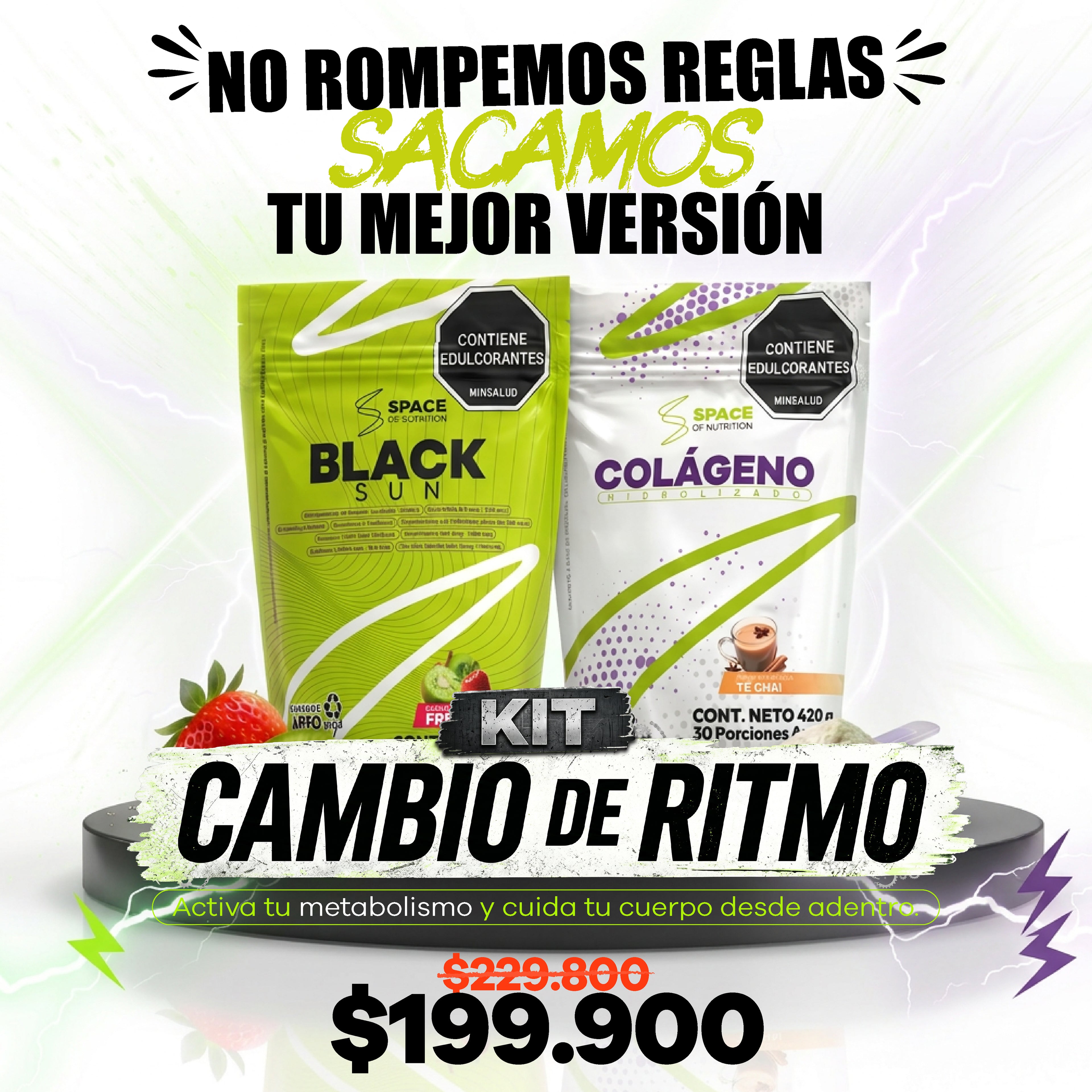 Black Sun + Colágeno Hidrolizado | Combo Bienestar y Cuidado Diario